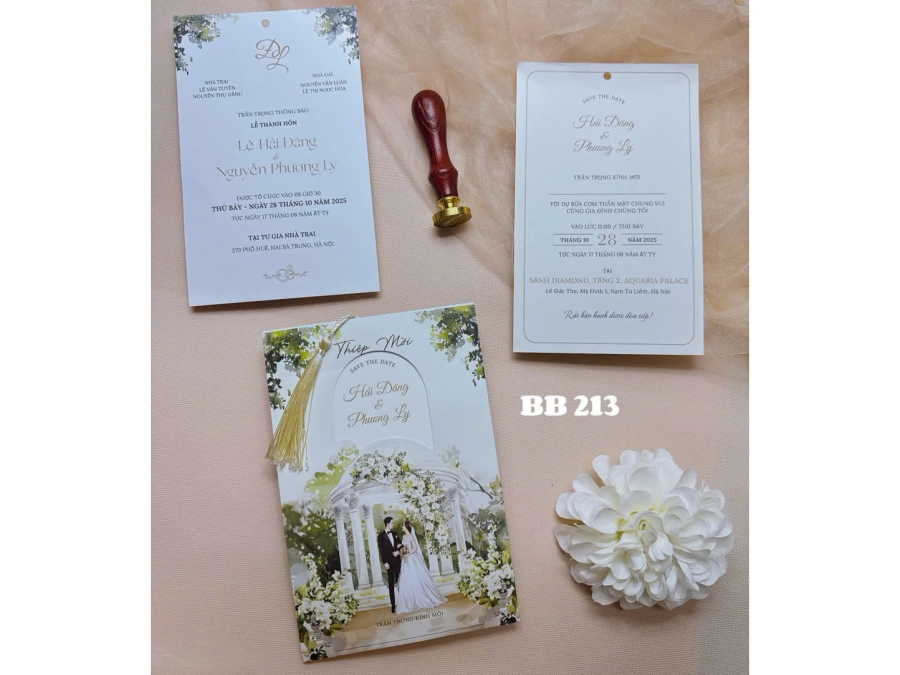 Thiệp Uyên Ương - BB213