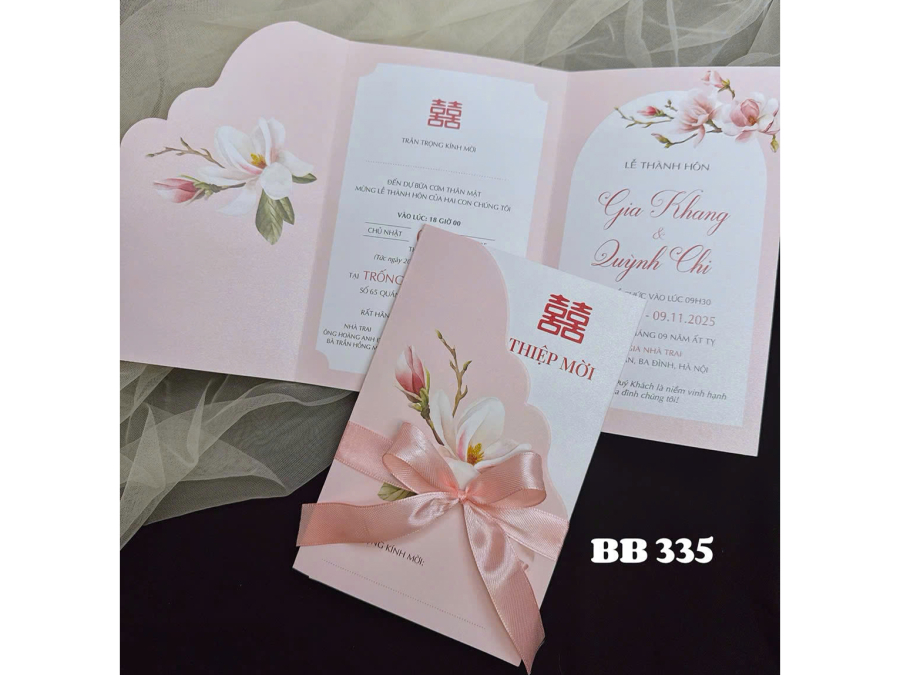 Thiệp hoa - BB335