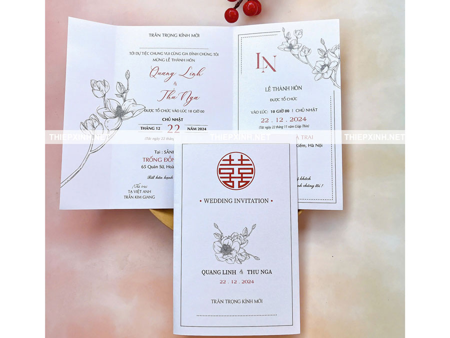 Thiệp tối giản - BB304
